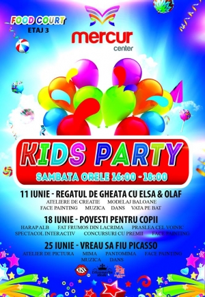 Kids Party - Regatul de gheata